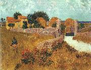 Vincent Van Gogh Farmhouse in Provence Spain oil painting reproduction